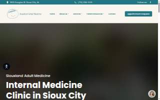 Siouxland Adult Medicine website
