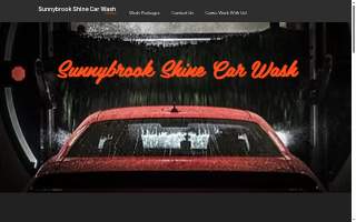 Sunnybrook Shine Car Wash website