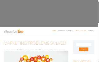 Team Creative Fire website