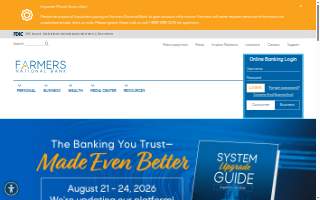 Farmers Trust & Savings Bank website