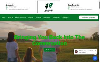 Jorgensen Hearing Center website