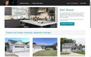 Kari Stave, EXIT Realty Midwest - Spencer website