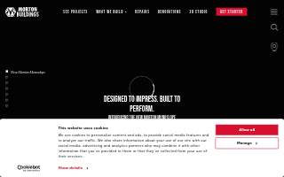 Morton Buildings, Inc. website