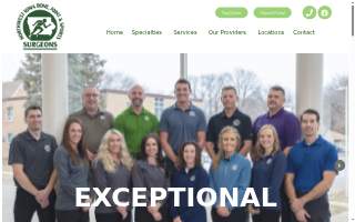 Nwia Bone, Joint & Sports Surgeons website