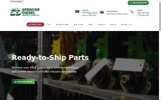 Spencer Diesel Injection Inc website