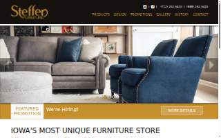 Steffen Furniture website