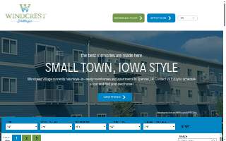 Windcrest Village Apartments website