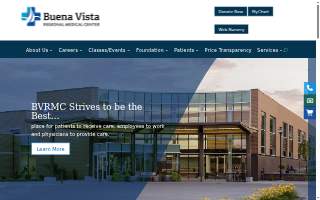 BVRMC Fitness & Health Center website