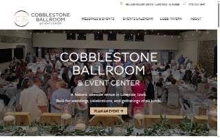 Cobblestone Ballroom website