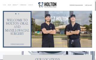 Holton Oral and Maxillofacial Surgery website
