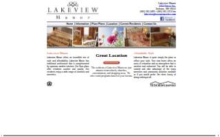 Lakeview Manor Senior Apartments website