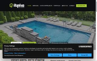 Ripke Lawn & Landscape website