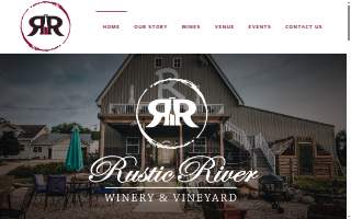 Rustic River Winery and Vineyard website