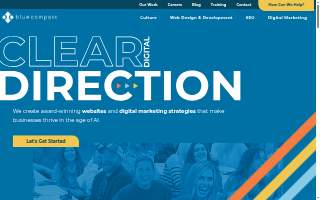 Blue Compass website