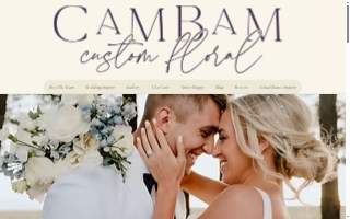 CamBam Custom Floral website