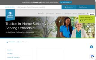 Comfort Keepers of Urbandale website