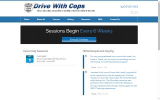 Drive With Cops of Ames website