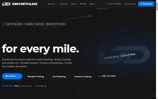 DSM Detailing website