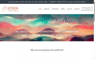 Iowa Psychiatry website