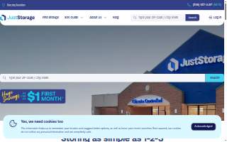 JustStorage website