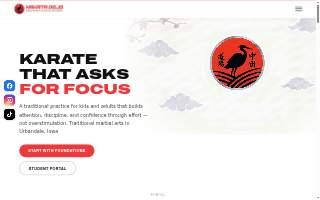 Nakata Dojo Traditional Karate website