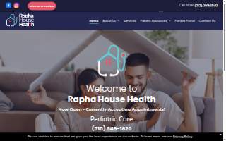 Rapha House Health - Dr. Joseph Falco website