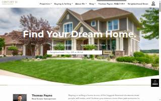 Thomas Payne, REALTOR - Century 21 Signature Real Estate in Urbandale website