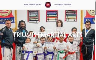 Triumph Martial Arts: Jiu-Jitsu • Taekwondo • Krav Maga website