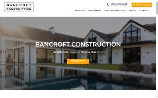 Bancroft's Flowers & Greenhouses website