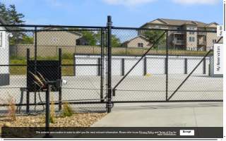 Cedar Crossing Storage website