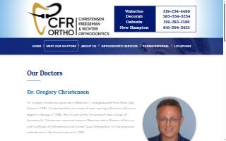 Christensen and Freeseman Orthodontics : Gregory P Christensen website