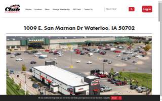 Club Car Wash of Waterloo website