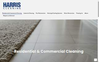 Harris Cleaning Service Inc website
