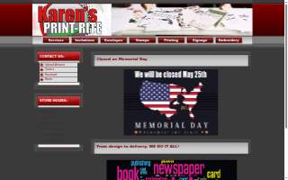 Karen's Print Rite website