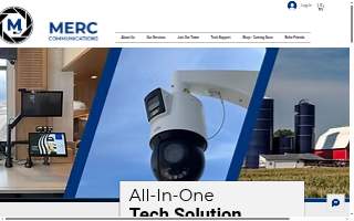 Merc Communications, Inc. website