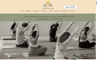New Dawn Hot Yoga website