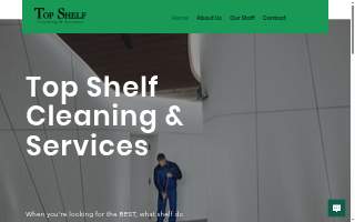 Top Shelf Cleaning and Services LLC website
