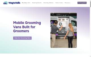 Wag-N-Tails Pet Salon website