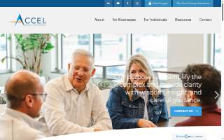 Accel Wealth Management - West Des Moines website
