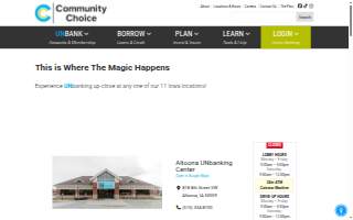Community Choice Credit Union of Waukee website