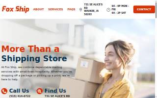 Fox Ship website