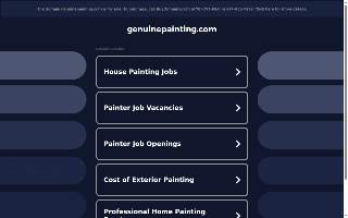 Genuine Painting website