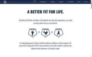 Gym website
