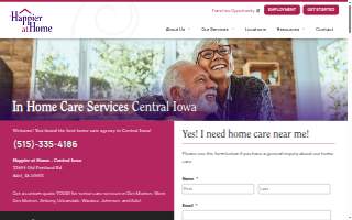 Happier at Home - Central Iowa website