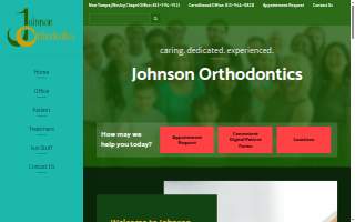 Johnson Orthodontics - Waukee website