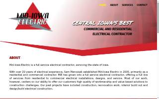 Mid Iowa Electric Inc website