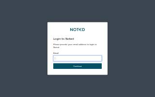Noted Studios website