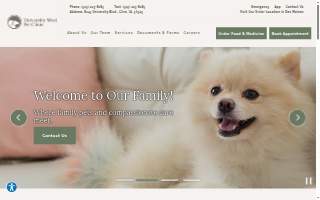 University West Pet Clinic of Waukee website