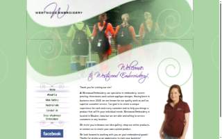 Westwood Embroidery website