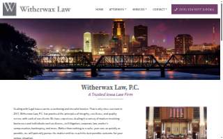 Witherwax Law PC website